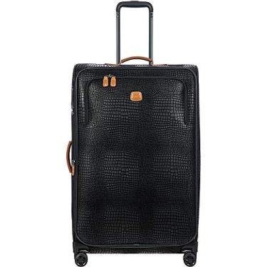 Imagem de Bric's Milano 71 cm My Safari spinner expansível, Black/Cognac, One Size