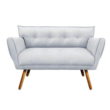 Imagem de Namoradeira Anitta Suede Castanho Cinza