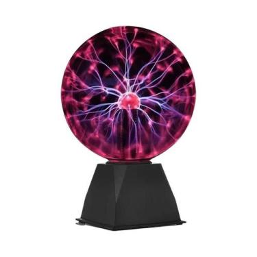 Imagem de Lâmpada De Plasma LED Com Toque De Vidro, Luz Noturna Para Quarto, Dec