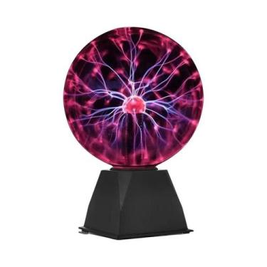 Imagem de Lâmpada De Plasma LED Com Toque De Vidro, Luz Noturna Para Quarto, Dec