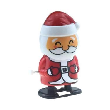 Imagem de Brinquedo Miniatura De Natal Festivo Com Corda Para Puxar: Papai Noel 