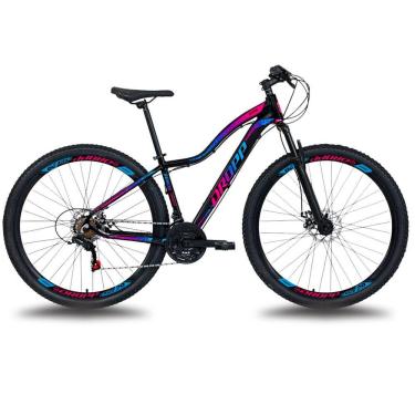 Imagem de Bicicleta Aro 29 Dropp Z3 H Alumínio Câmbio Shimano 24v Freio A Disco Hidráulico 17 Rosa+azul