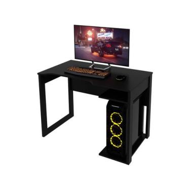 Imagem de Mesa Gamer ME4161 Preto/Preto - Tecno - Tecno Mobile