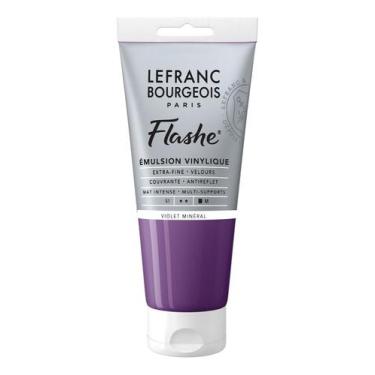 Imagem de Tinta Acrílica Flashe Lefranc 80ml 826 Mineral Violet - Lefranc Bourge