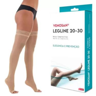 Imagem de Meia de Compressão Legline Panturrilha- AGH (20-30 mmHg) cor Sahara - 