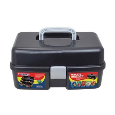 Imagem de Maleta para ferramentas multiuso preta arquiplast