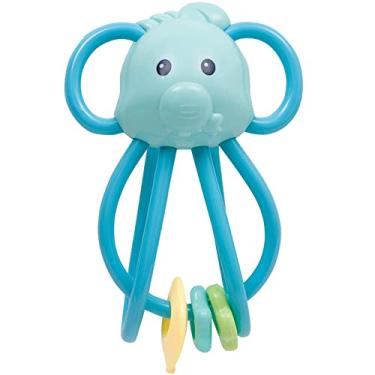 Imagem de BUBA Elefantinho Chocalho Divertido Azul, Azul