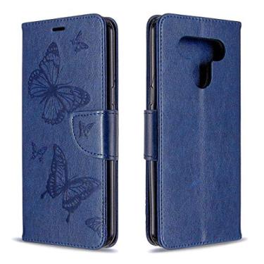 Imagem de Two Butterflies Embossing Pattern Horizontal Flip Leather Case with Holder & Card Slot & Wallet & Lanyard