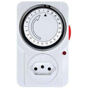 Imagem de Timer Temporizador Analógico Plug Liga E Desliga Aparelhos Bivolt - KP