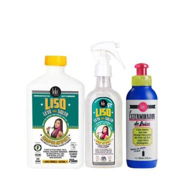 Imagem de Lola O Exterminador de Frizz Balsámo 120ml + Liso Leve Solto Sh 250ml 