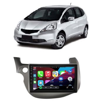 Imagem de Kit Multimidia New Fit 2009 / 2014 Carplay AndroidAuto 9 Pol - Roadstar 908BR