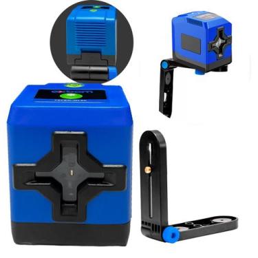 Imagem de Nível a Laser 3D Autonivelante Profissional 2 Linhas Verde IP54 com Su