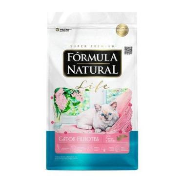 Imagem de Ração Fórmula Natural Life Gatos Filhotes Frango e Salmão 1kg - Frmula