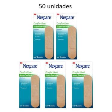 Imagem de Curativo Superflexível Nexcare 50 unidades 3M
