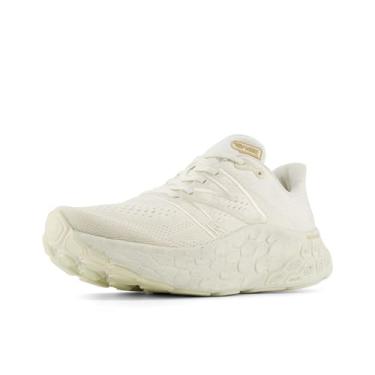 Imagem de New Balance Fresh Foam X More V4 Tênis de corrida masculino, Sea Salt/Turtledove/Timberwolf, 12 Wide