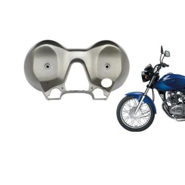 Imagem de Carcaça Capa Painel Inferior Cinza Honda Cg Cargo Titan 150 De 2004 At