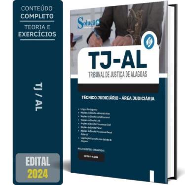 Imagem de Apostila Tj Al 2024 - Técnico Judiciário - Área Judiciária - Editora S