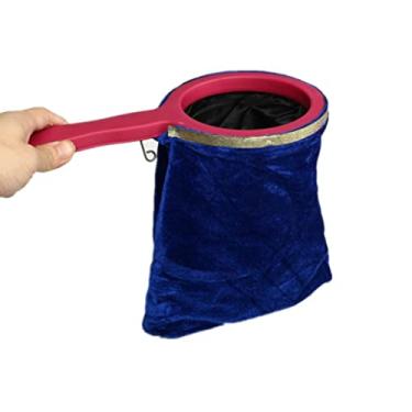 Imagem de Acessórios de kits mágicos, bolsa de adereços mágicos, bolsa de troca de adereços mágicos, faz com que apareça ou desapareça para truques de mágica, preto