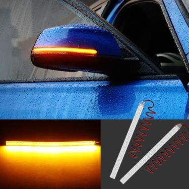 Imagem de Par Fita De Led Sequencial Seta Retrovisor Carro Motocicleta - Lagos I