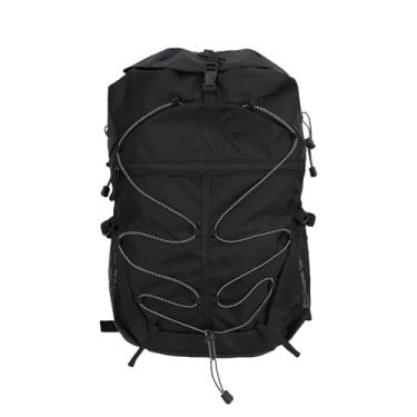 Imagem de SPYMINNPOO 35l Caminhada Mochila para Homens e Mulheres, Mochila de Viagem de Grande Capacidade Com Tiras Ajustáveis e Bexiga de Hidratação (Preto)