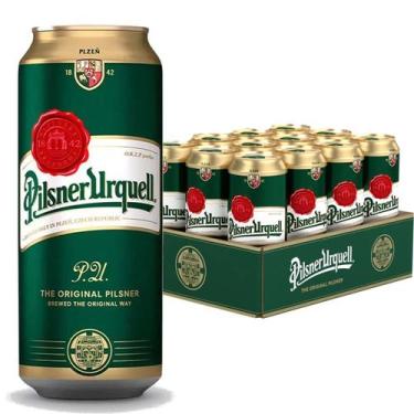 Imagem de Cerveja Tcheca Pilsner Urquell Lata 500Ml (12 Latas)