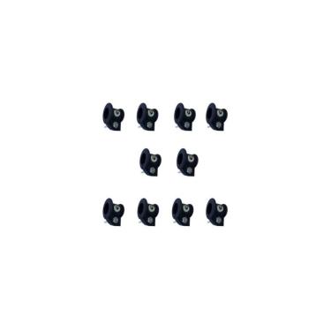 Imagem de 10 Presilha Injetada 25mm Barra Pump Academia Musculacao Trava Pesos Bloqueador JFIT