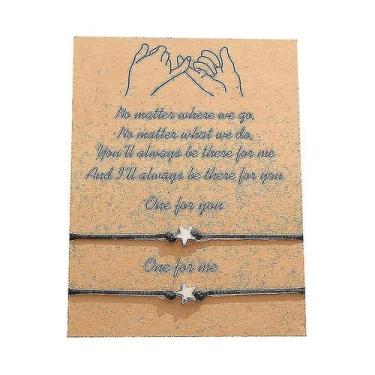 Imagem de Pulseiras pulseira de charme diy para amizade pulseiras de contas de p
