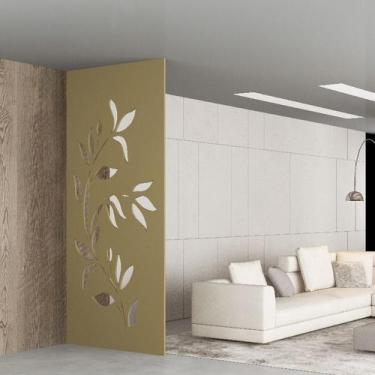 Imagem de Painel Vazado Divisória MDF Malibu Crú - Decore Painéis e Divisórias, 