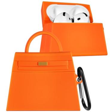 Imagem de Boaretiu Capa para Airpods 4ª geração - com chaveiro para AirPods 4ª geração (2024) bolsa vaca fofa kawaii engraçada 3D silicone macio divertido legal para meninas mulheres adolescentes para air pods