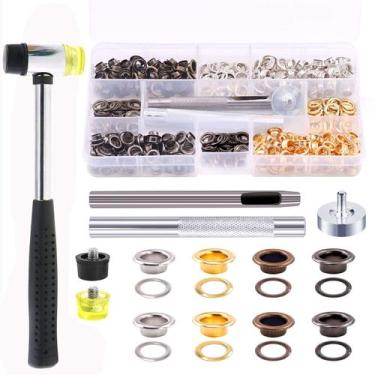 Imagem de Kit de Ojales Swpeet 246 piezas 6mm 4 Colores con Herramientas