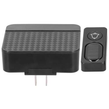 Imagem de Hyuduo Campainha Sem Fio Movida a Energia Solar, 52 Sinos e Alcance de 300 M, Kit de Campainha à Prova D'água Com Volume Ajustável para Home Office e Hotel