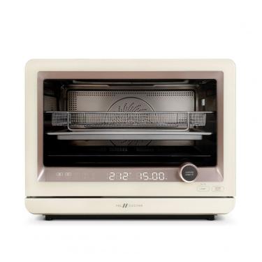 Imagem de Forno Elétrico a Vapor VAL CUCINA Amarelo Amêndoa 30L 7 em 1 Convecção Air Fry Sous Vide 1500W 110V