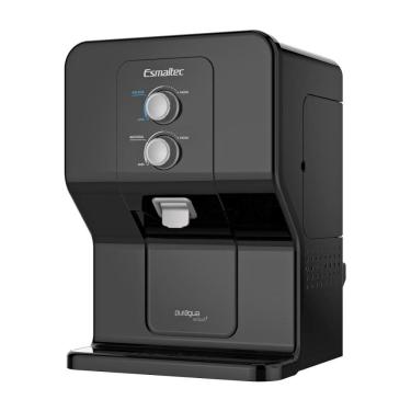 Imagem de Purificador de Água Esmaltec Purágua Acqua7 127V Preto com Compressor
