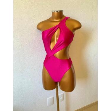 Imagem de maiô body decote gota - scarlet beachwear, Rosa gloss, P