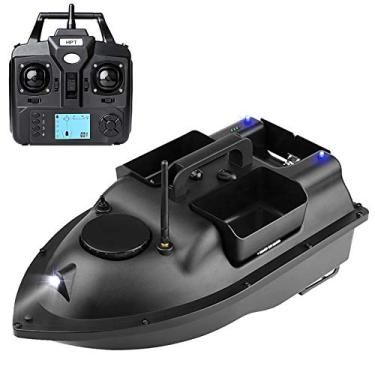Imagem de Daconovo Barco de isca de pesca 12000mAh com 3 contêineres de isca Barco de isca sem fio com função de retorno automático