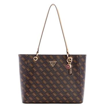 Imagem de GUESS Bolsa Noelle Noel, Logotipo marrom, One Size