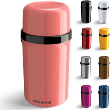 Imagem de Garrafa Térmica 250 ML Fano Unitermi Pequena Portátil Multiuso Água Ca