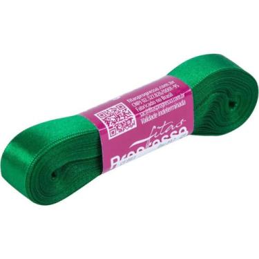 Imagem de Fita de Cetim 15MM 10M Verde Bandeira 217 - Fitas Progresso