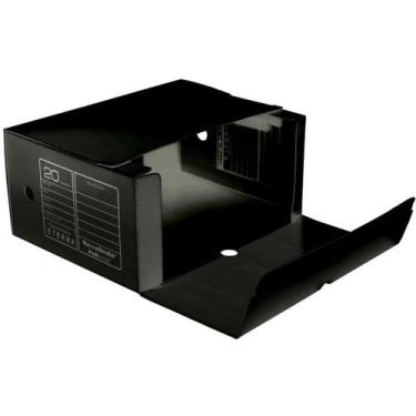 Imagem de Arquivo Morto Polipropileno Novaonda Gigante Preto 39X18X3 - Pacote co