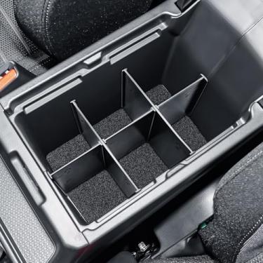 Imagem de EDBETOS Organizador divisor de console central compatível com Honda CRV 2023 2024 2025 Acessórios LX/EX/EX-L/Sport Hybrid/Sport Touring Hybrid Armazenamento de inserção secundária, pode ser usado com