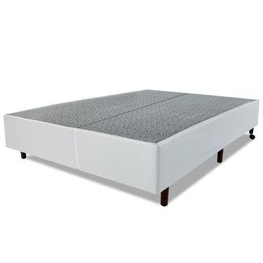 Imagem de Base Para Box Sommier King 193x203x34cm Courvin Branco