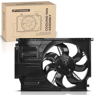 Imagem de A-Premium Conjunto de ventilador de resfriamento do radiador do motor com motor sem escovas compatível com mini modelos - Cooper Countryman 2018 2019 2020 2021 2022 2023 2.0L