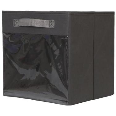 Imagem de KIT 2 CAIXAS - Cesto Visor Transparente Caixa Organizadora Multiuso - 