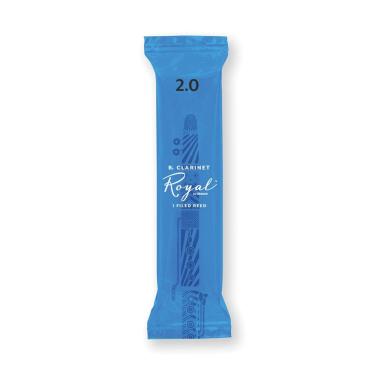 Imagem de Palheta Clarineta Bb 2.0 (Unidade) D Addario Royal 25RCB0120
