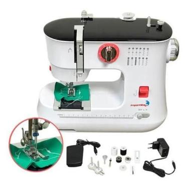 Imagem de Maquina De Costura Agulha Dupla - Importway, Bivolt