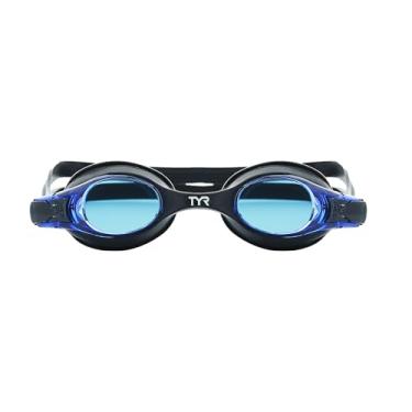 Imagem de TYR Óculos de natação infantil Swimple, preto/azul