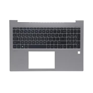 Imagem de Novo apoio para as mãos de substituição para HP Zbook Firefly 16 G9 capa superior com teclado retroiluminado 6070B2224211