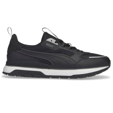 Imagem de PUMA Tênis masculino casual R78 Trek com cadarço - preto, Preto, 7