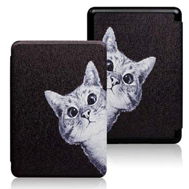 Imagem de GUKSRASO Capa para 6" Kindle 11ª Geração (2024/2022, Modelo: C2V2L3 & RS23CV), Capa Protetora Pintada com de Despertar/Repouso Automático