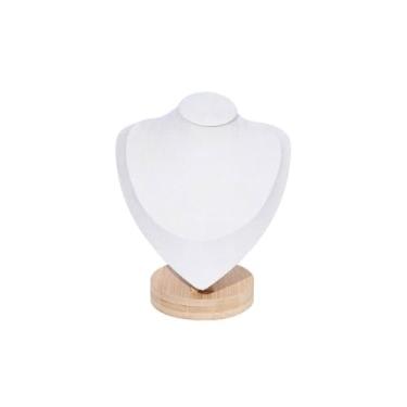 Imagem de Suporte de joias de veludo para colar, joias simples, ornamentos de shopping center, adereços de tiro, suporte de exibição de joias criativo, expositor de joias (pequeno)